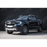 Ford Ranger T9 2023+ Stealth LED Twin 10" With Amber Strobe Grill Integration Kit