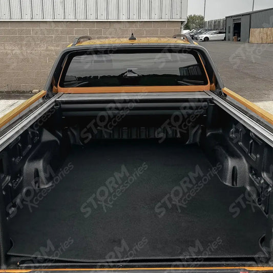 Ford Ranger T9 And VW Amarok 2023 On Double Cab Load Bed Carpet Mat In Black
