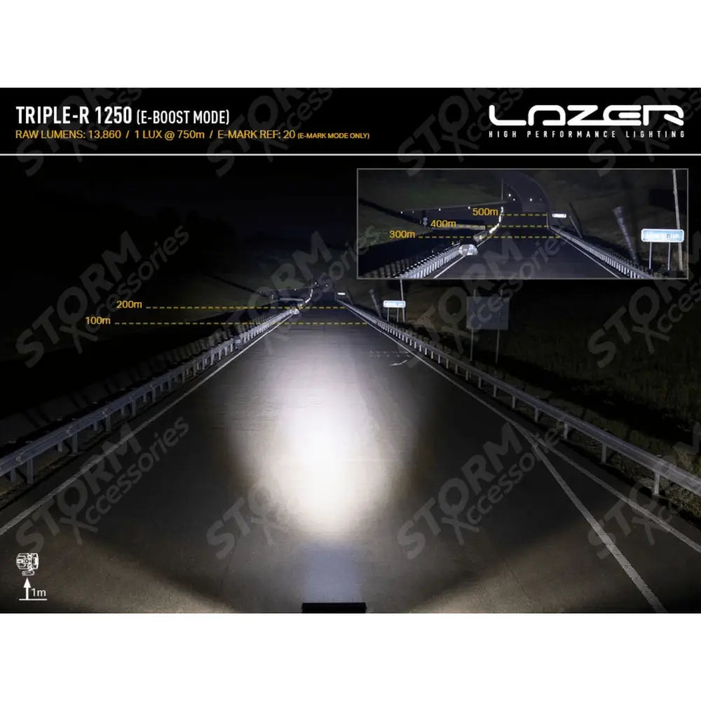 Ford Ranger Wildtrak 2023+ Lazer Light Grille Kit - Triple-R 1250