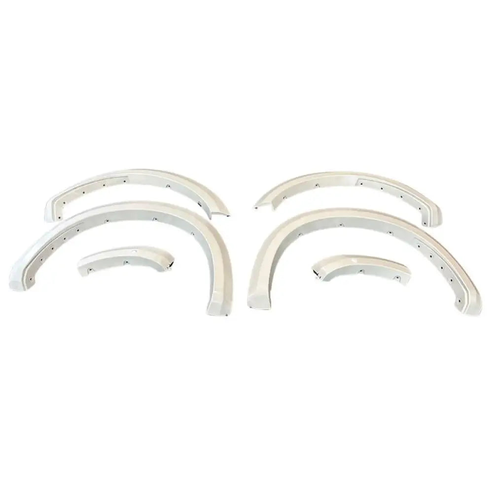 Ford Ranger Wildtrak 2023 On Double Cab STX V2 Wheel Arch Kit - 6 PCS - Painted 7VT White