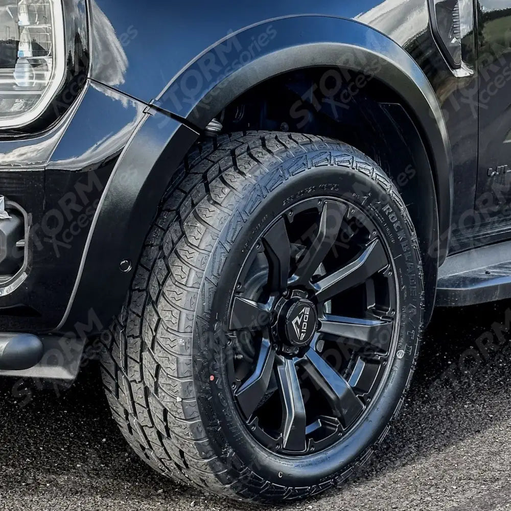 Ford Ranger Wildtrak 2023 On Double Cab STX V2 Wheel Arch Kit - 6 PCS - Painted