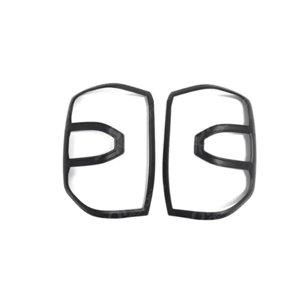 Ford Ranger Wildtrak & Raptor T9 2023 On Stx Tail Light Covers In Matte Black - Pair