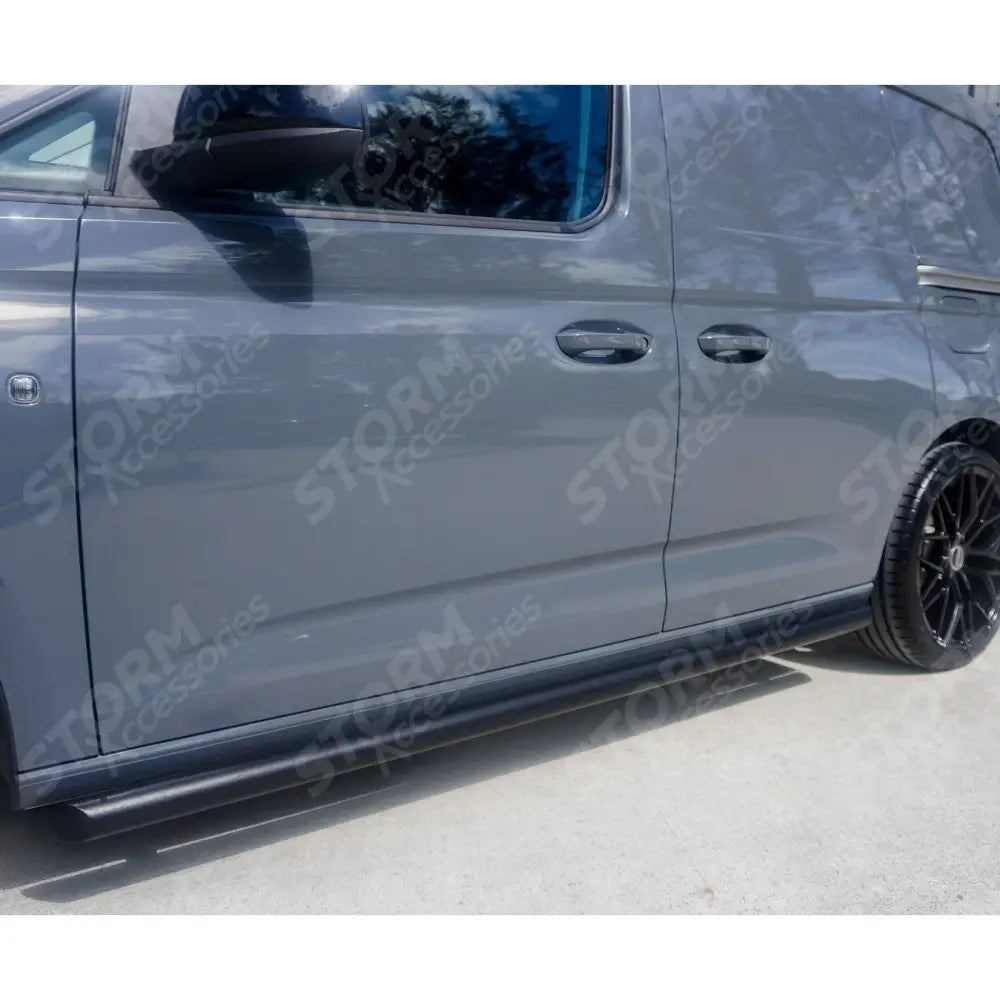 Ford Transit Connect 2024 On – Side Bars Steps – Angular Type – Short Wheel Base – Black – 60mm