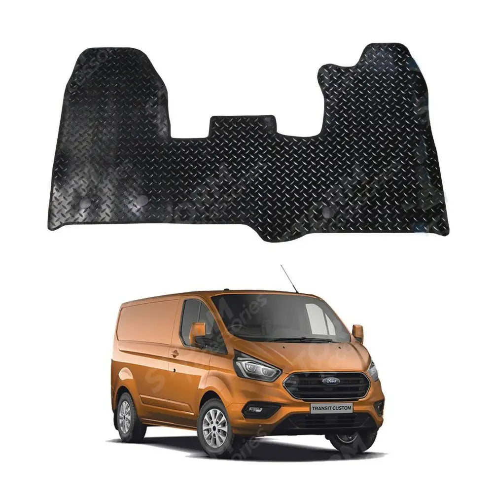 Ford Transit Custom 2015 On - Stx Tailored Fit Rubber Mat - Black