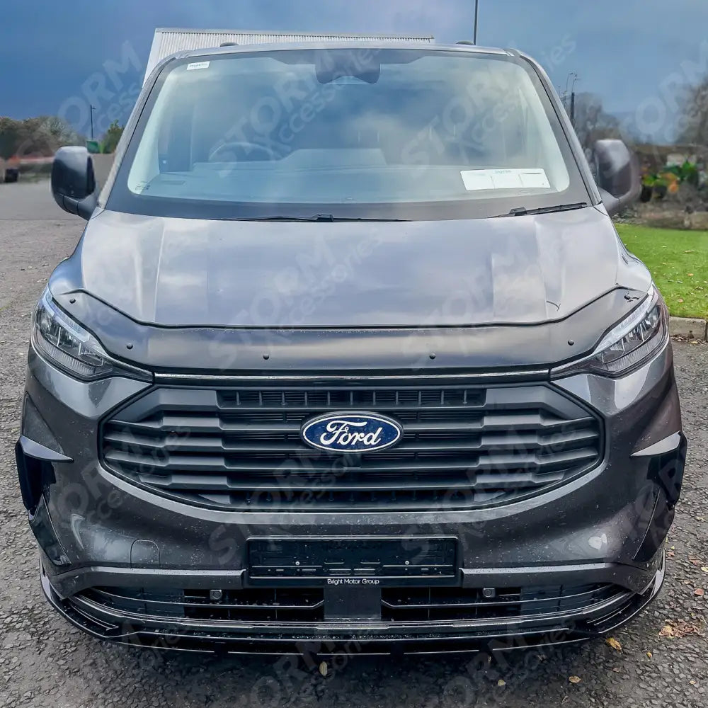 Ford Transit Custom 2023 On STX Bonnet Guard Protector – Black