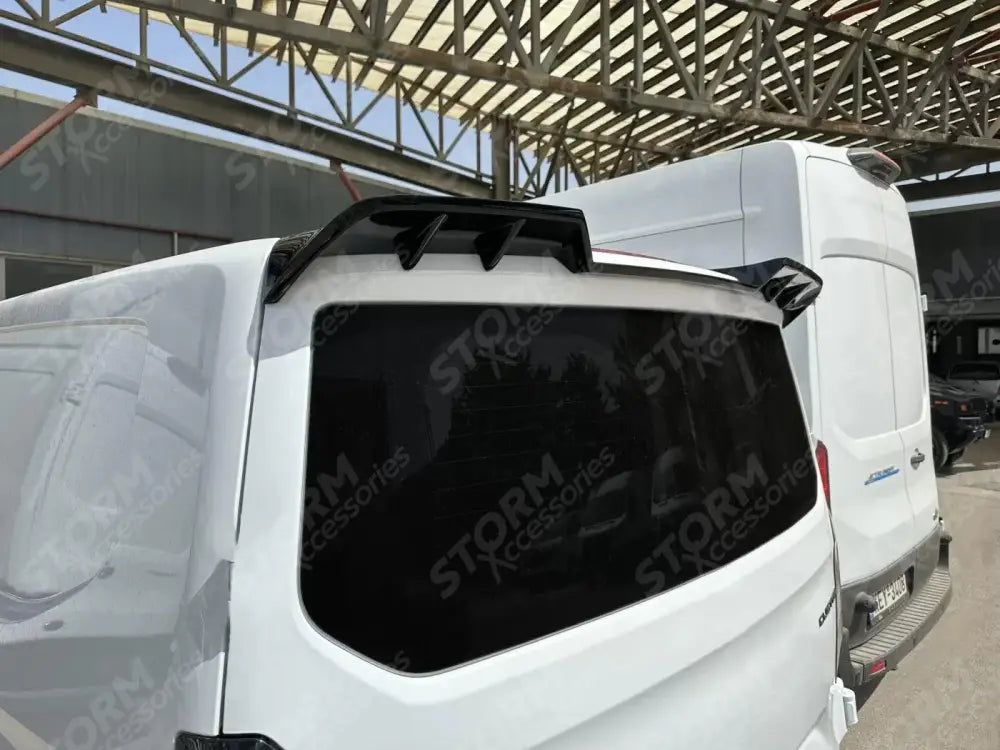 Ford Transit Custom 2023+ Trend & Limited Tailgate Rear Roof Spoiler -Unpainted