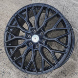 FORD TRANSIT CUSTOM 2024+ 20" 6x120 VC1 ALLOY WHEEL IN SATIN BLACK