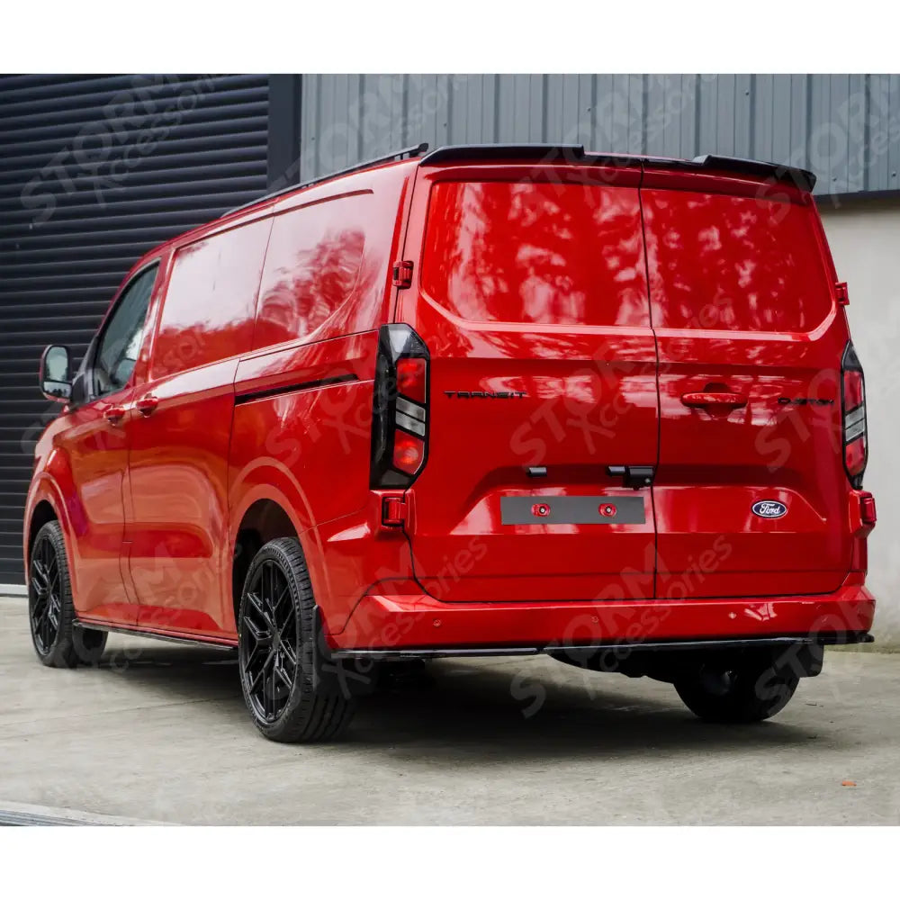 Ford Transit Custom 2024+ LWB Sport Style Roof Rails In Black