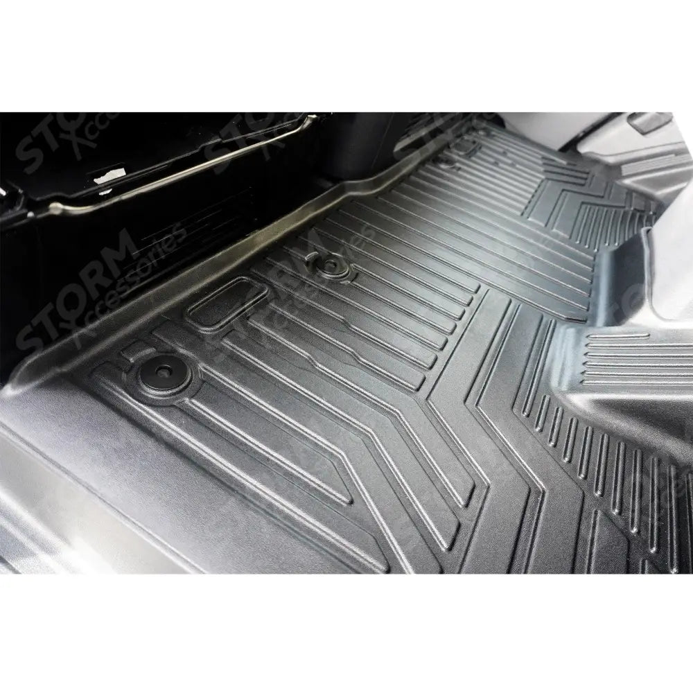 Ford Transit Custom 2024 on Automatic Mud Block Tailored Floor Mat 1 Piece