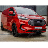 Ford Transit Custom MK2 2024 on Front Aero Canard Loops In Gloss Black