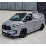 Ford Transit Custom MK2 2024 on Front Aero Canard Loops In Gloss Black