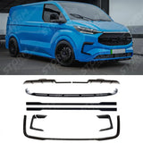 Ford Transit Custom MK2 2024 on PHEV Full Low Line Aero Kit In Gloss Black