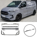 Ford Transit Custom MK2 2024 on SWB Full Low Line Aero Kit V1 In Gloss Black