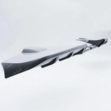 Ford Transit Custom MK2 2024 on V1 Rear Spoiler In Gloss Black For Barn Door