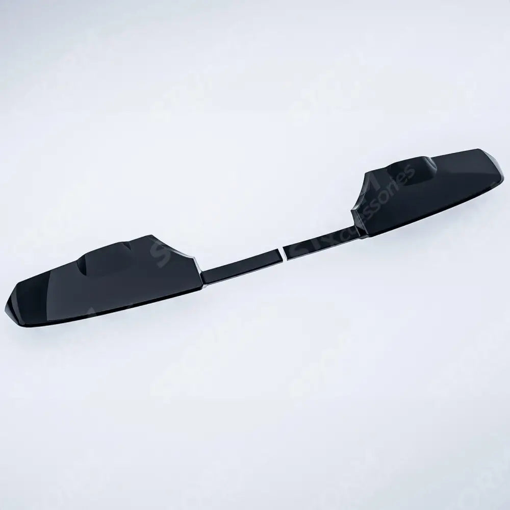 Ford Transit Custom MK2 2024 on V2 Rear Spoiler In Gloss Black For Barn Door