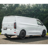 Ford Transit Custom MK2 2024 on V2 Rear Spoiler In Gloss Black For Barn Door