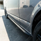 Ford Transit Custom MK2 LWB 2024 On Trapezoid Side Bars In Matt Black