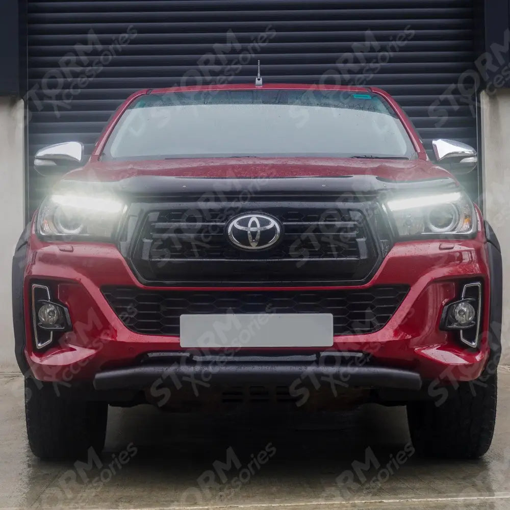 Front Bumper Conversion Invincible X Rocco Edition Set For Toyota Hilux Mk8 2016-2020