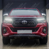 Front Bumper Conversion Invincible X Rocco Edition Set For Toyota Hilux Mk8 2016-2020