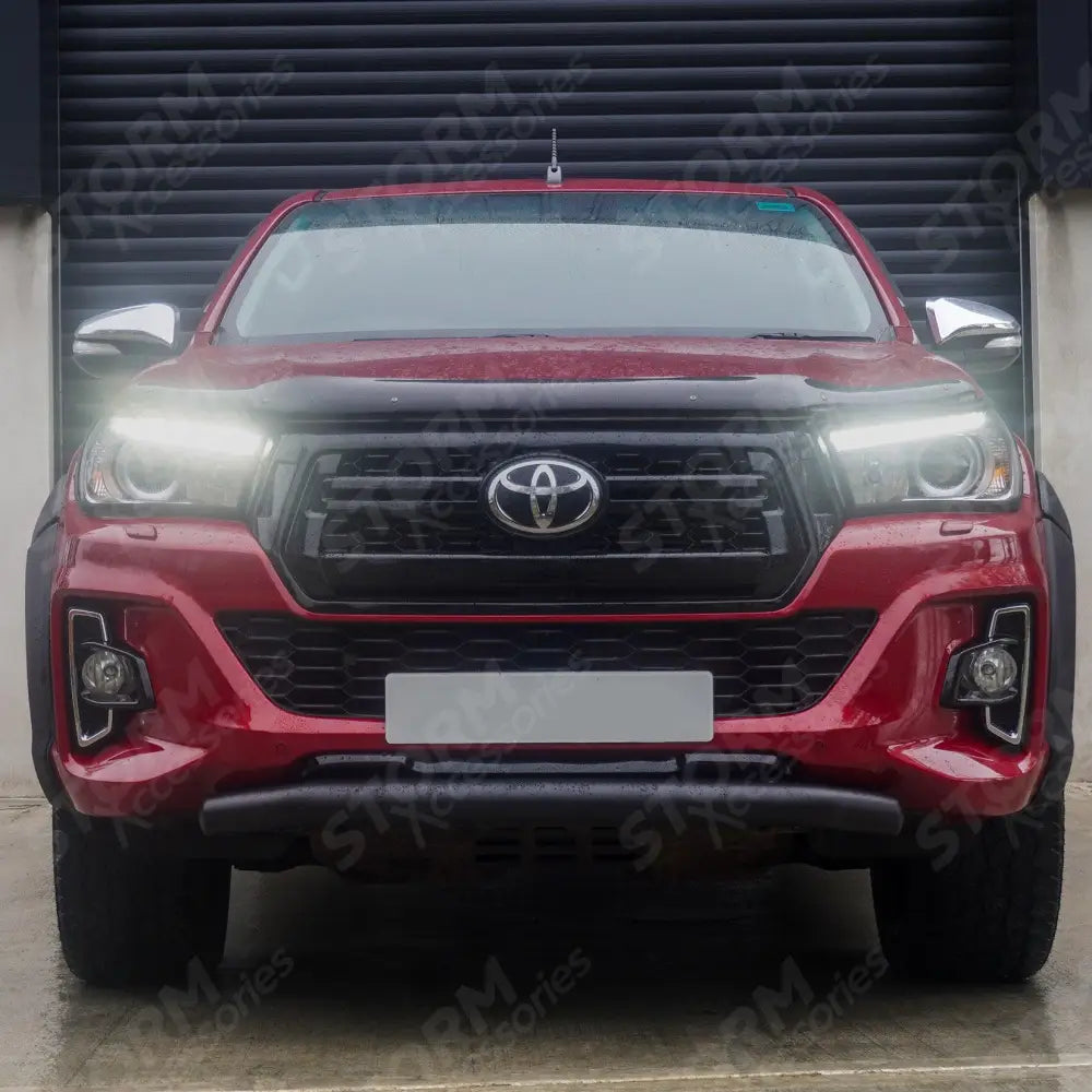 Front Bumper Conversion Invincible X Rocco Edition Set For Toyota Hilux Mk8 2016-2020