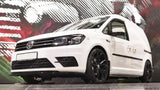 Front Bumper Spoiler Splitter Lip Gloss Black For Vw Caddy 2015 - 2020