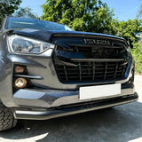 Front Single Deck Spoiler Bar In Black For Isuzu D-max 2021 - 2024