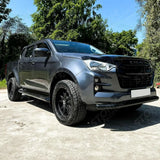 Front Single Deck Spoiler Bar In Black For Isuzu D-max 2021 - 2024