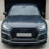 Front Splitter / Audi Q5 S-Line MK2 2017-2020 Front Splitter For Audi SQ5 MK2 2017-2020