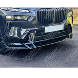 Front Splitter In Gloss Black For BMW X7 G07 LCI 2023+