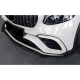 Front Splitter in Gloss Black For Mercedes GLC X253 Standard Pre Facelift 2016-2019
