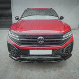 Front Splitter In Gloss Black For Volkswagen Touareg MK3 Facelift R Line 2023+