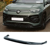 Front Splitter In Gloss Black For VW Tayron R-Line MK1 2025 On