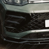 Front Splitter In Gloss Black For VW Tayron R-Line MK1 2025 On