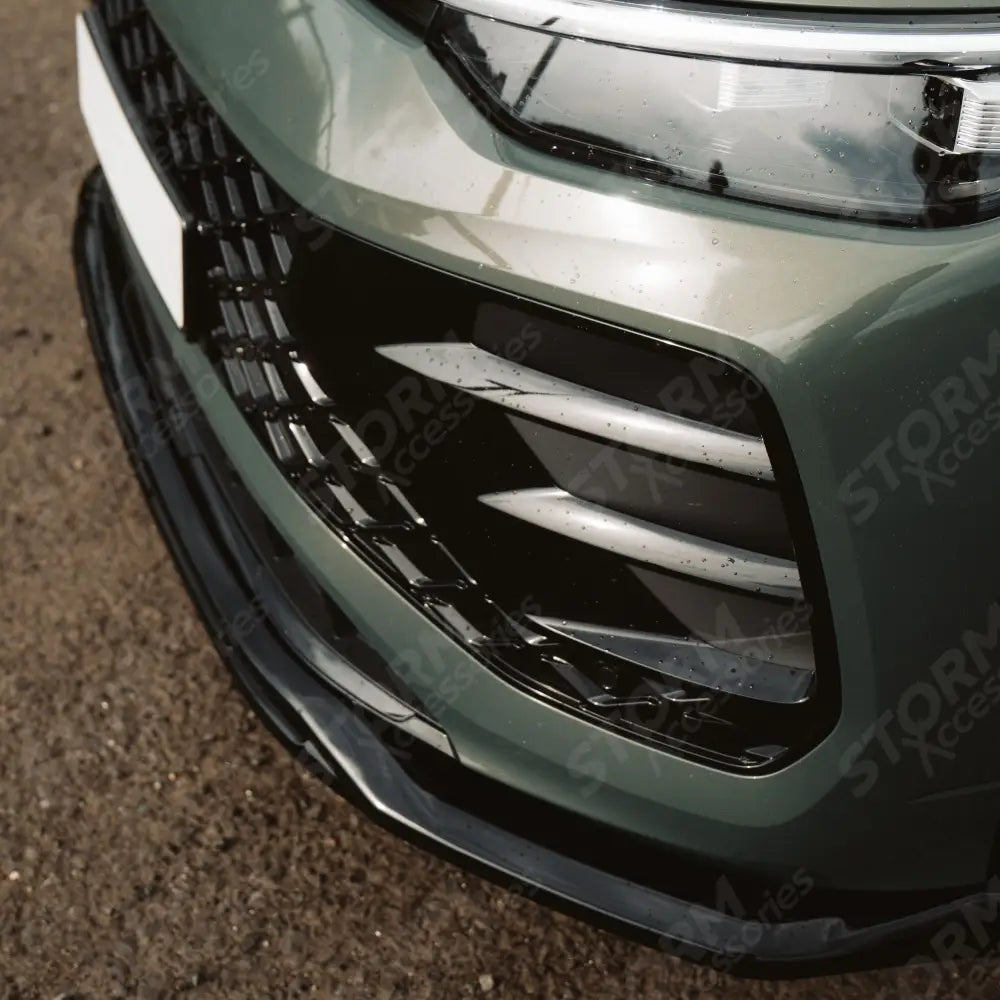 Front Splitter In Gloss Black For VW Tayron R-Line MK1 2025 On