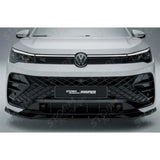 Front Splitter In Gloss Black For VW Tiguan R-Line MK3 2024 On