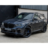 Front Splitter In Gloss Black Black Knight For Bmw X5 G05 2018-2022