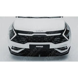 Front Splitter Lip In Gloss Black For Kia Sportage MK5 GT Line 2021-2025