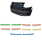 Front Upper 2 Piece Clip In Grille Streamer Choose Colour For Vw T6 Transporter 2015-2019