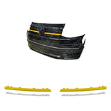 Front Upper 2 Piece Clip In Grille Streamer Choose Colour For Vw T6 Transporter 2015-2019 Yellow