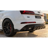 Full Aero Kit in Gloss Black For Audi Q7 S LINE 4m 2019+
