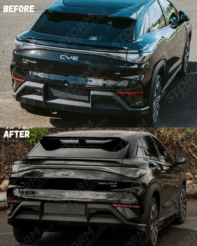 Full Aero Kit In Gloss Black For BYD Sealion EV 2024 On