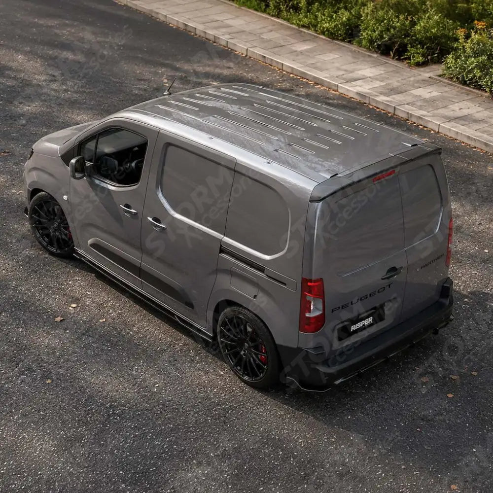 Full Aero Kit in Gloss Black For Peugeot Partner / Citroen Berlingo 2023+ - Body Kits