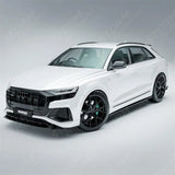 Full Aero Low Line Kit In Gloss Black By Risper Styling For Audi Q8 S Line 2018-2023