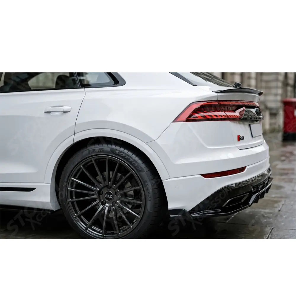 Full Aero Low Line Kit In Gloss Black For Audi Q8 S-Line 2023+