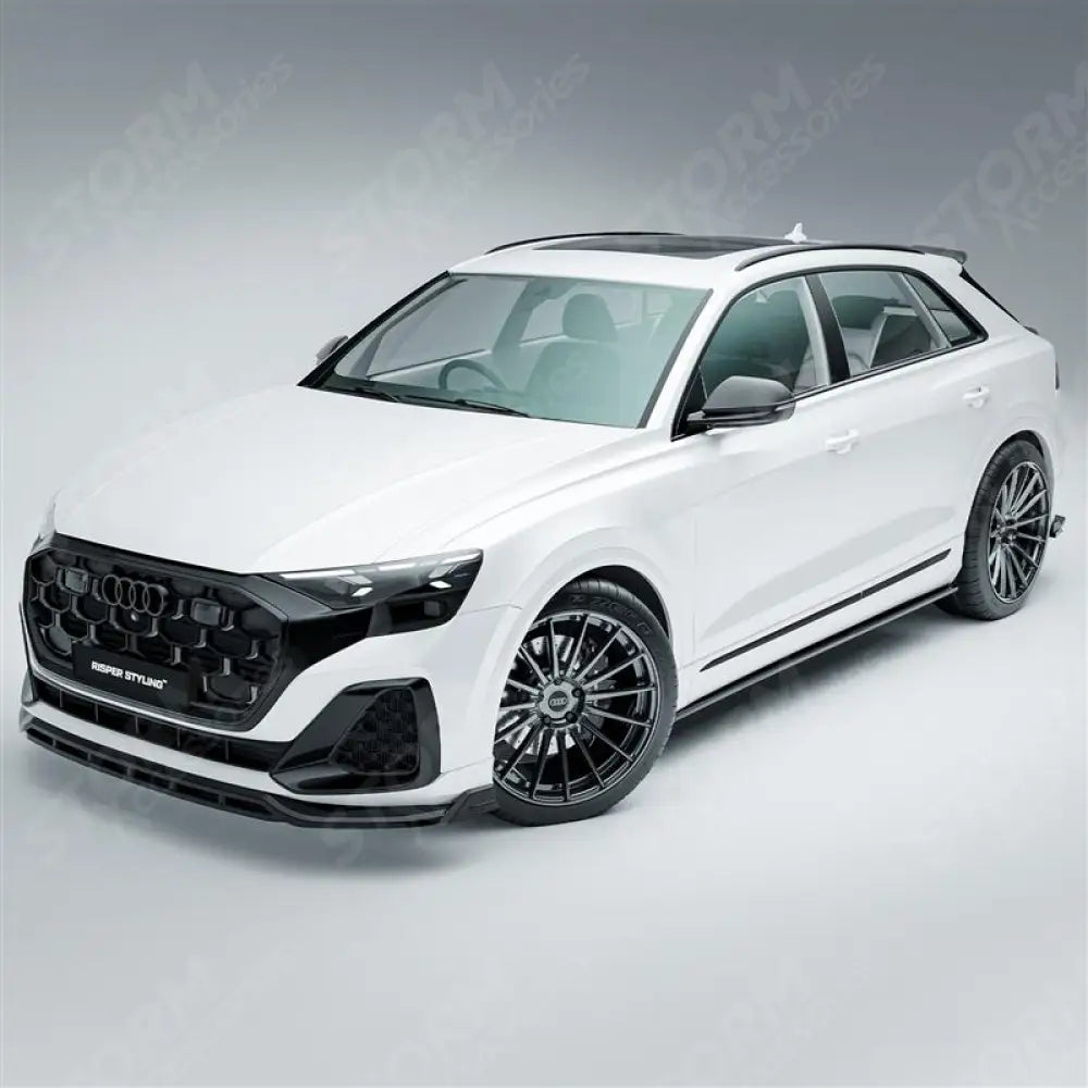 Full Aero Low Line Kit In Gloss Black For Audi Q8 S-Line 2023+