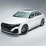 Full Aero Low Line Kit In Gloss Black For Audi Q8 S-Line 2023+