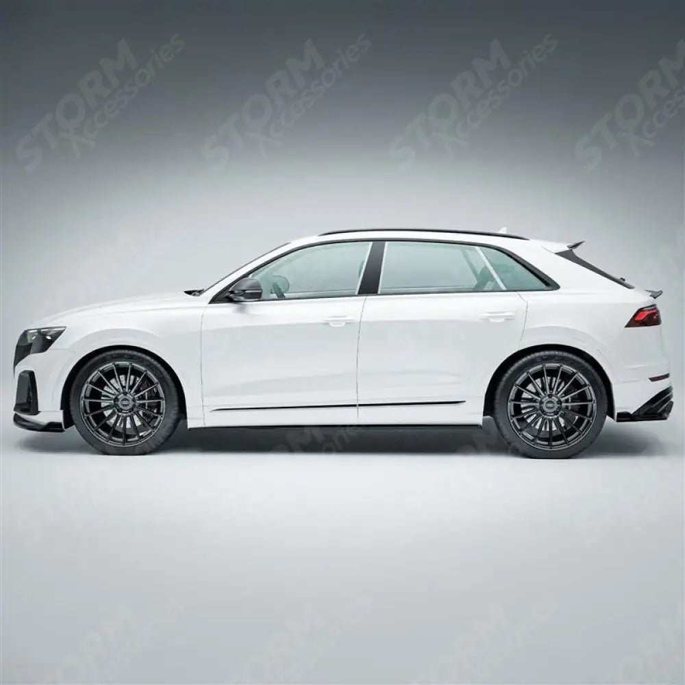 Full Aero Low Line Kit In Gloss Black For Audi Q8 S-Line 2023+