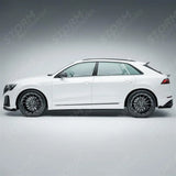 Full Aero Low Line Kit In Gloss Black For Audi Q8 S-Line 2023+
