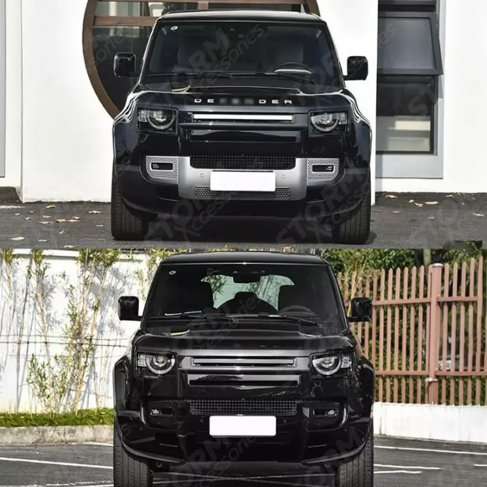 Full Exterior Front & Rear Black Pack 007 For Land Rover Defender L663 110 // 90 2020 On