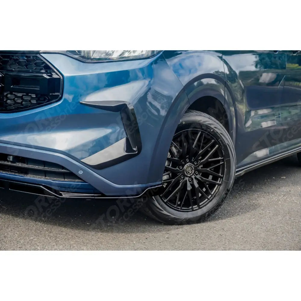 Full Low Line Aero Kit V1 In Gloss Black For Ford Transit Custom MK2 LWB 2024 on